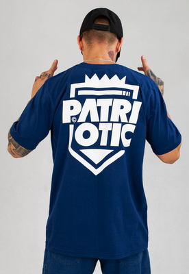 T-shirt Patriotic Cls Crew granatowy
