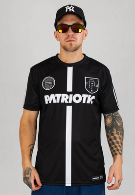 T-shirt Patriotic Football Tape czarny