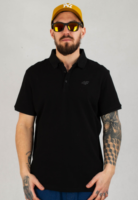 T-shirt Polo 4F TSM356 czarny