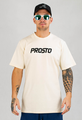 T-shirt Prosto Franco jasno żółty