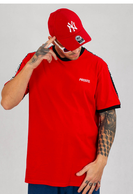 T-shirt Prosto Luke czerwony