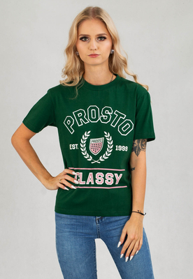 T-shirt Prosto Plumie zielony