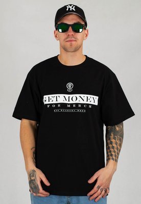 T-shirt RPS Rysiu Peja Solufka Get Money czarny