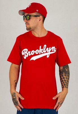 T-shirt Red Eyes Brooklyn czerwony