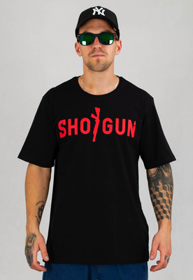 T-shirt Shotgun Shotgun czarny