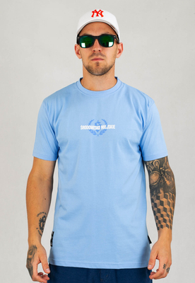 T-shirt Środowisko Miejskie Big Laur niebieski