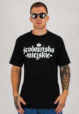 T-shirt Środowisko Miejskie Gotyk czarny