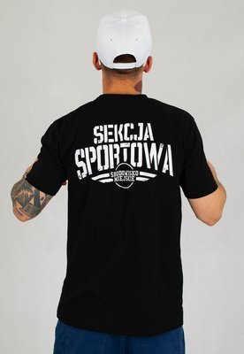 T-shirt Środowisko Miejskie Sekcja Sportowa czarny
