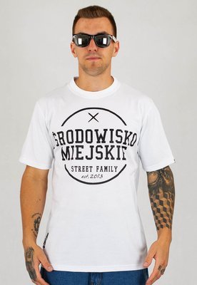 T-shirt Środowisko Miejskie Theme biały