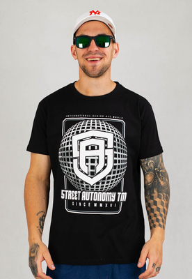 T-shirt Street Autonomy All World czarny