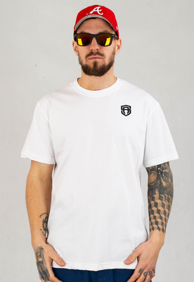 T-shirt Street Autonomy Klaso biało czarny