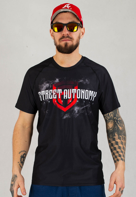 T-shirt Street Autonomy Old Skull czarny