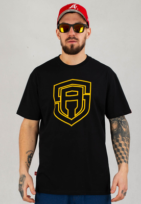 T-shirt Street Autonomy Outline czarno złoty