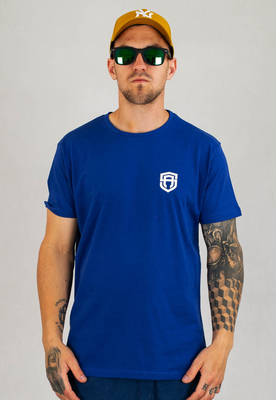 T-shirt Street Autonomy Shade niebiesko biały