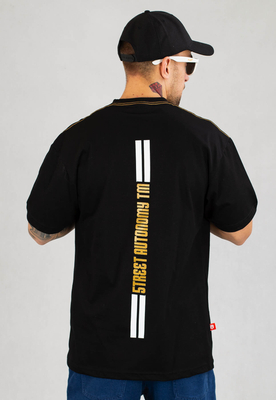 T-shirt Street Autonomy Simple Strips czarny