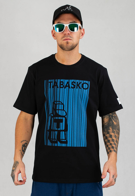 T-shirt Tabasko Barcode czarny