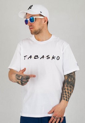 T-shirt Tabasko Friends biały