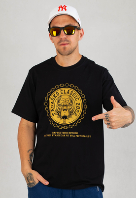T-shirt Tabasko Pit Bull czarny