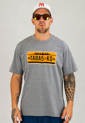 T-shirt Tabasko Plate szary