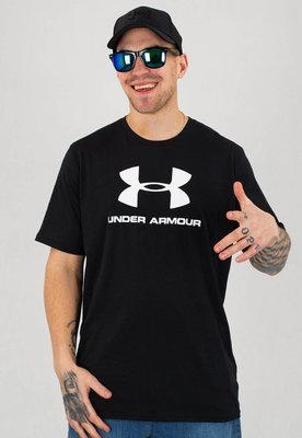 T-shirt Under Armour UAR 1329590001 Sportstyle Logo czarny