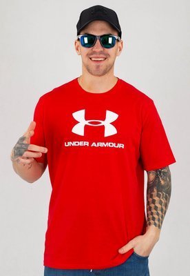 T-shirt Under Armour UAR 1329590600 Sportstyle Logo czerwony