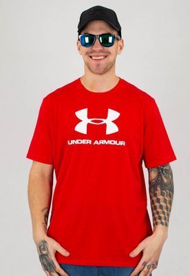 T-shirt Under Armour UAR 1329590600 Sportstyle Logo czerwony