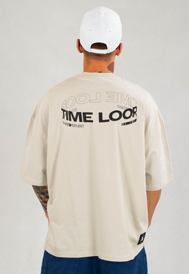 T-shirt VooDoo Time Loop beżowy
