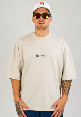 T-shirt VooDoo Time Loop beżowy