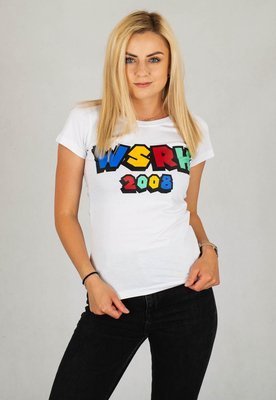 T-shirt WSRH Bros biały