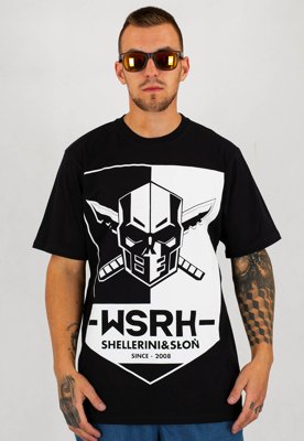 T-shirt WSRH Hockey czarny