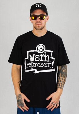 T-shirt WSRH Represent czarny