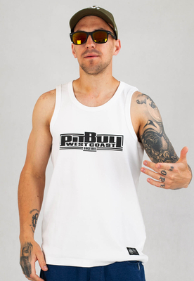 Tank Pit Bull Rib Boxing biały